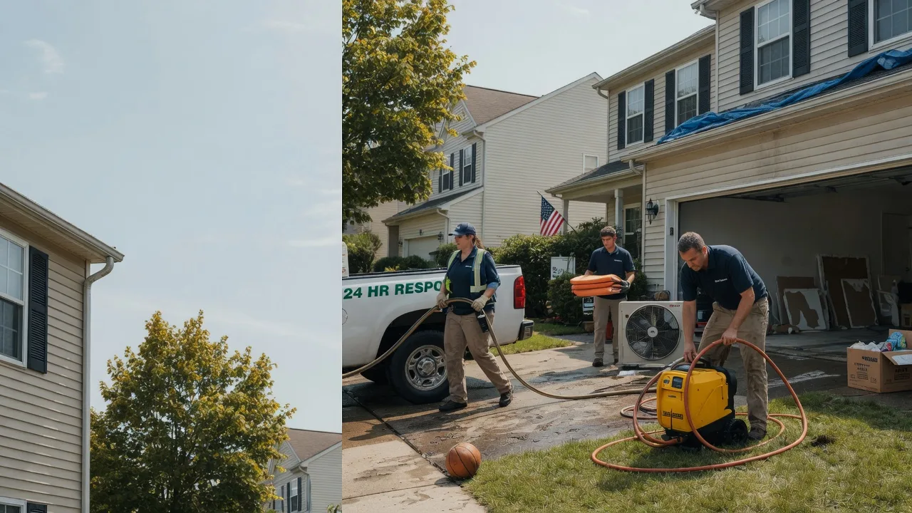 Emergency Water Damage Restoration in Lowell, VT near me